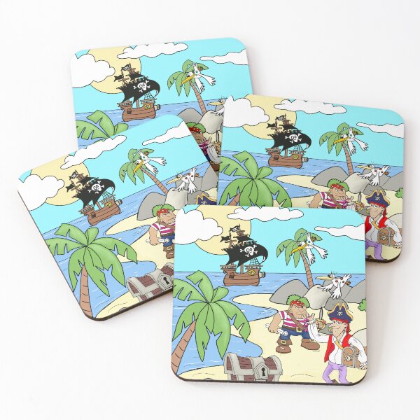 Item preview, Pirate Island designed and sold by laurasilvester.