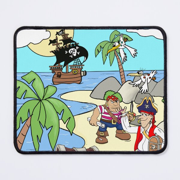 Item preview, Pirate Island designed and sold by laurasilvester.