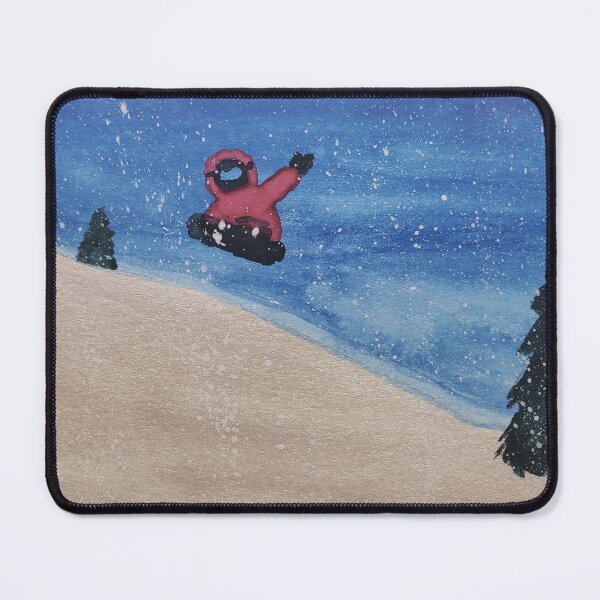 Item preview, Snowboarding in Snowy Weather designed and sold by JavaDraws.