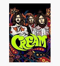 Cream Band, Clapton, no background Photographic Print