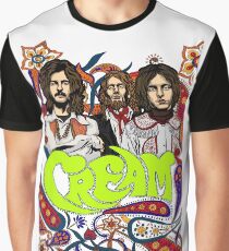 Cream Band, Clapton, no background Graphic T-Shirt