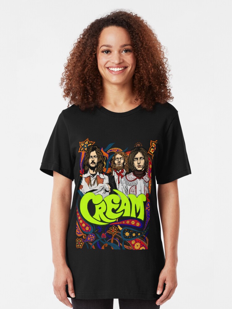 cream band t shirt