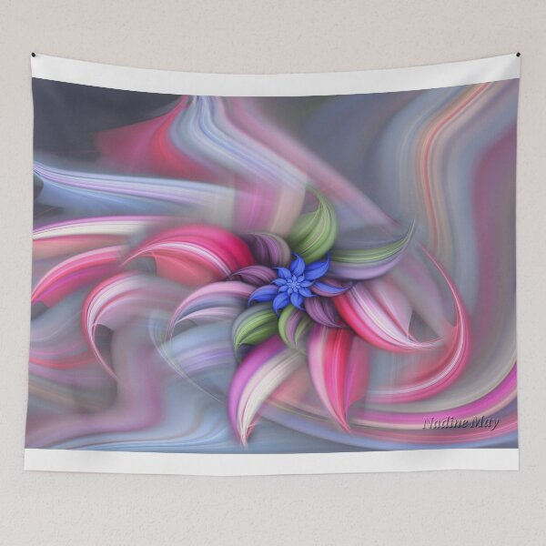 Item preview, Swirling abstract flower designed and sold by NadineMay.