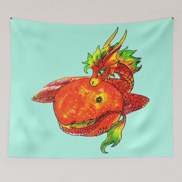 Item preview, Orange Dragon designed and sold by Brooksie Fontaine.