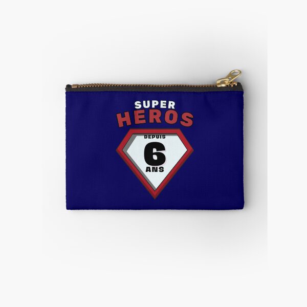 Aperçu de l'œuvre cadeau super heros pour anniversaire 6 ans créée et vendue par RomualdGR.