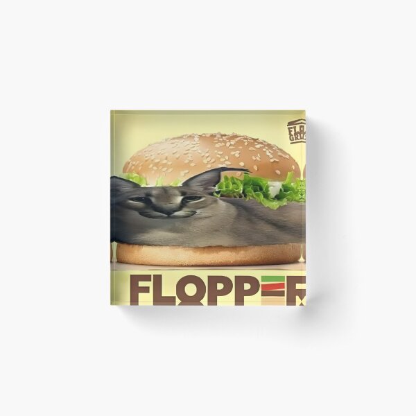 Big Floppa Acrylic Blocks for Sale