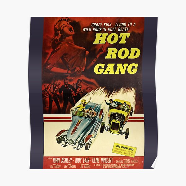 Multiple Poster For Hot Rod Gang 1958 新作 人気