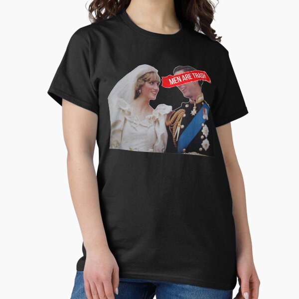 Item preview, Men Are Trash Charles and Diana    designed and sold by GarciaLovell.