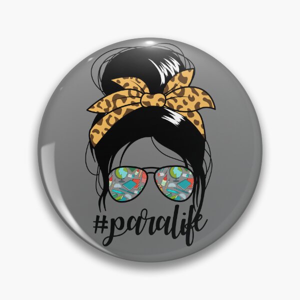 Item preview, Paralife Messy Bun #paralife Women's Paraprofessional Gear designed and sold by DynamicDesign.