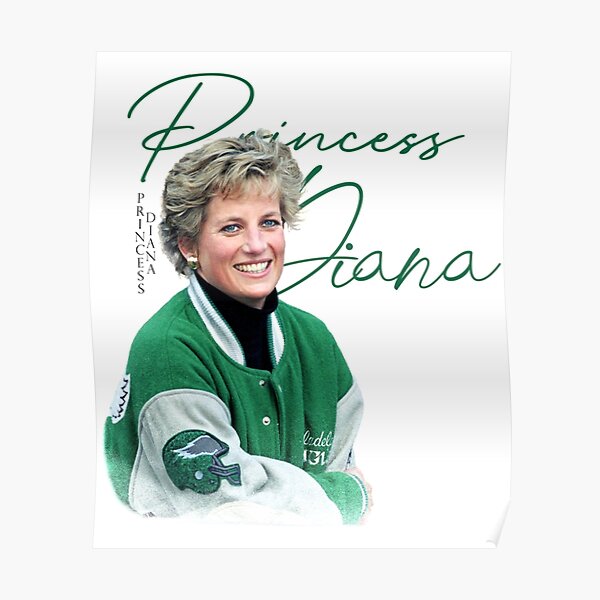 Why Did Princess Diana Wear a Philadelphia Eagles Jacket? - Was Princess  Diana an Eagles Fan?