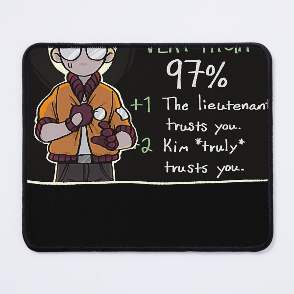 Item preview, Disco Elysium  Kim truly trusts you Disco Elysium Disco Elysium designed and sold by Jeniraden.