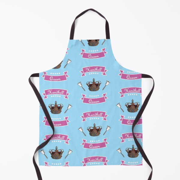 Item preview, Handbell Queen Pink on Blue designed and sold by SubtleSplit.
