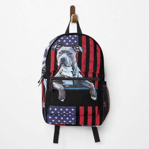 Item preview, Pitbull American Flag - 4th of July designed and sold by csoDesign.
