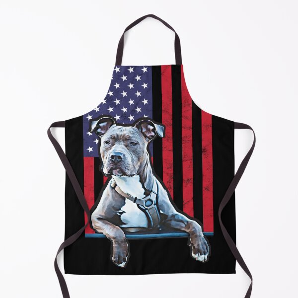 Item preview, Pitbull American Flag - 4th of July designed and sold by csoDesign.