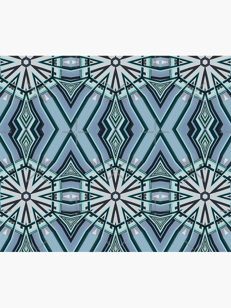 Architecture kaleidoscope light blue by nobelbunt
