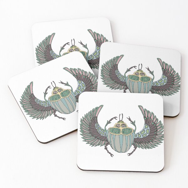 Item preview, Fashion illustration of the beetle. Egyptian beetle designed and sold by Anastasiia Yurevych.