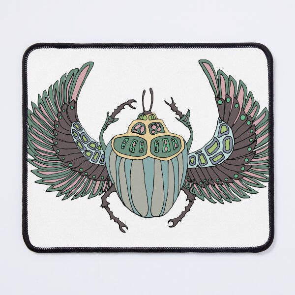 Item preview, Fashion illustration of the beetle. Egyptian beetle designed and sold by Anastasiia Yurevych.