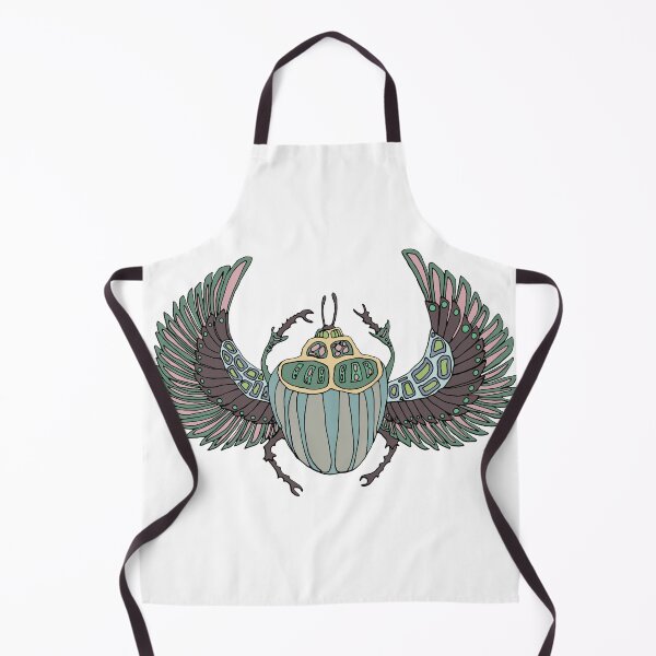Item preview, Fashion illustration of the beetle. Egyptian beetle designed and sold by Anastasiia Yurevych.