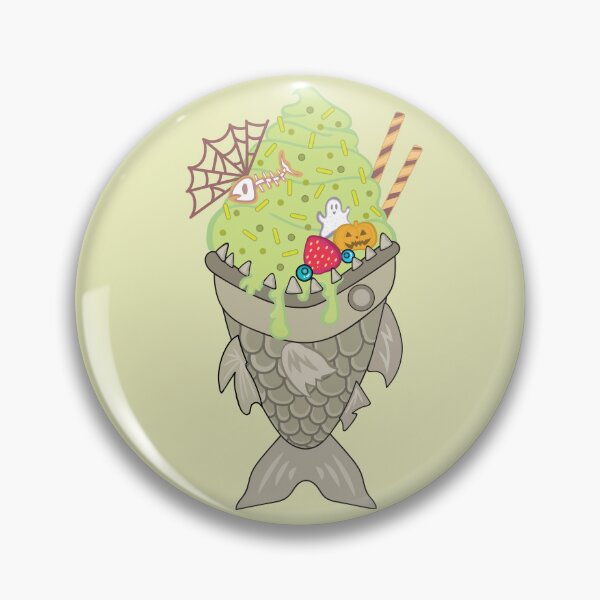 Item preview, piranha taiyaki ice cream, designed and sold by Ruby Mendiola.