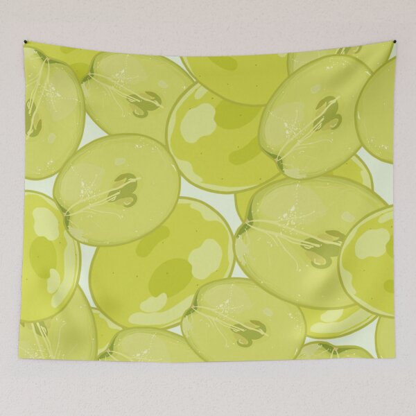 Item preview, Grapes (Green) Print designed and sold by DreamFruit11.