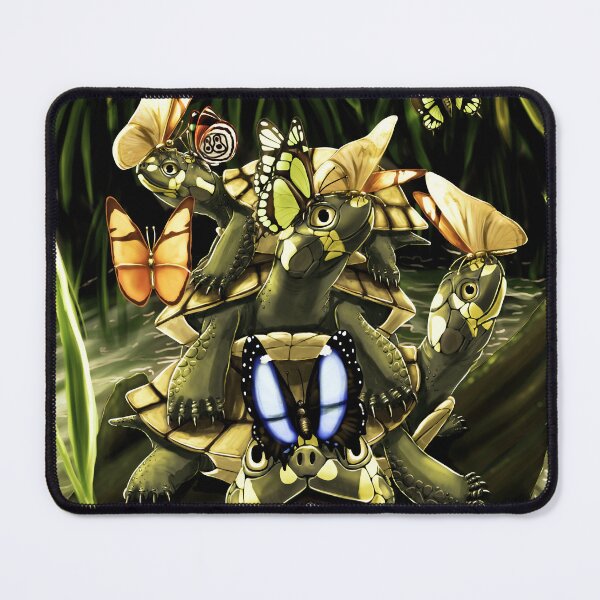 Item preview, Turtles and Butterflies designed and sold by JeMiChi Art.