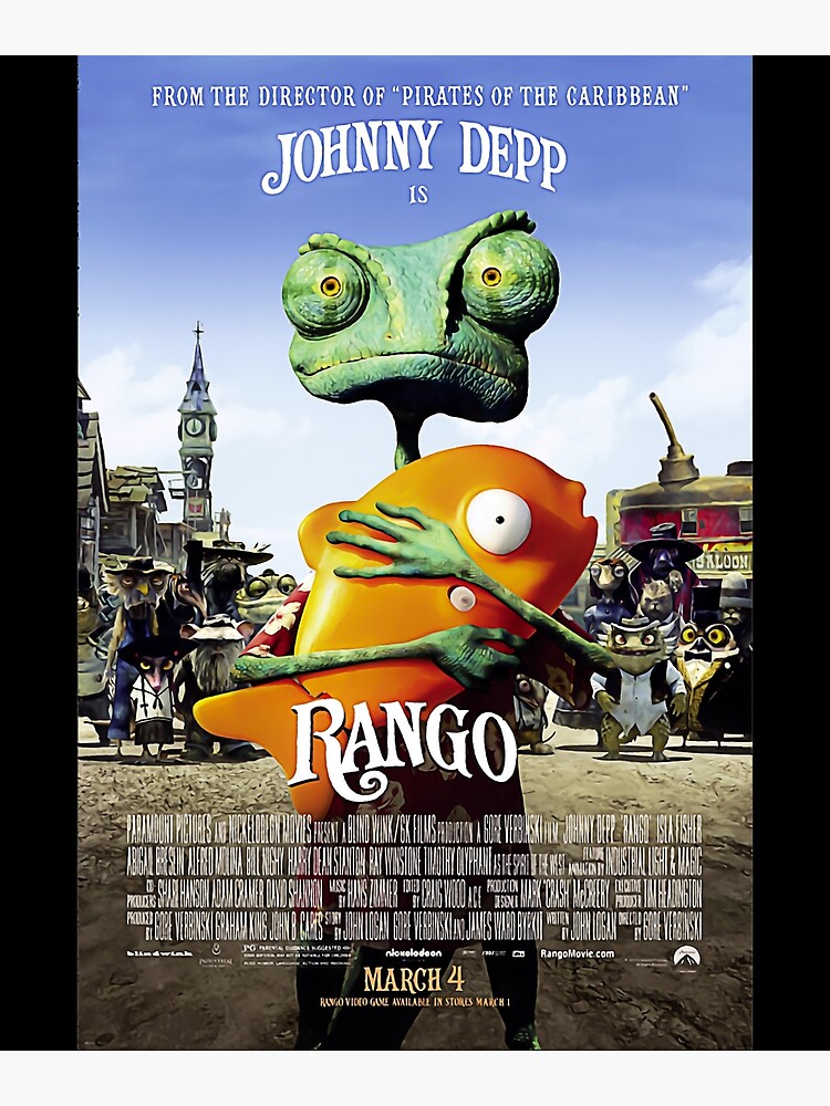 Movie Poster Merchandise Rango Poster For Sale By Elmafuentesz Movie Poster Merchandise Rango Poster For Sale By Elmafuentesz