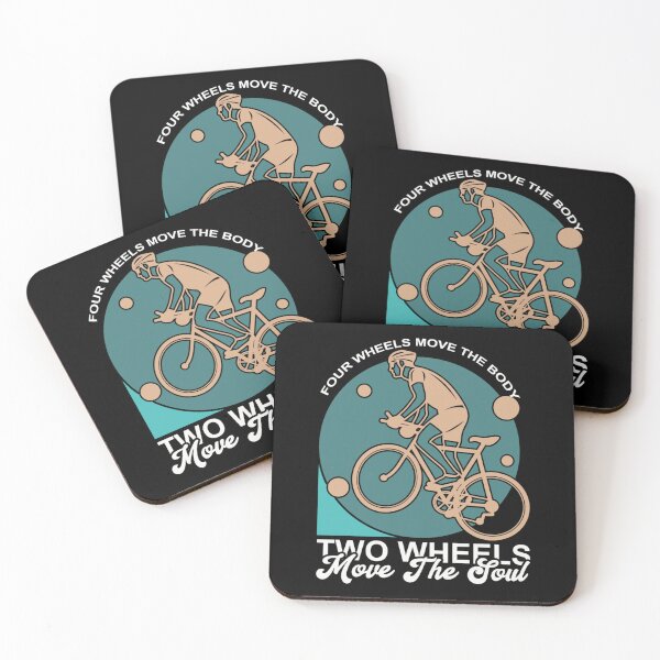 Item preview, Four Wheels Move The Body Two Wheels Move The Soul Classic T-Shirt designed and sold by verarheaf9.