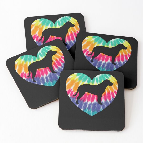 Item preview, Catahoula Leopard Dog Heart With Tie Dye Print For Catahoula Dog Mom designed and sold by JokeGysen.