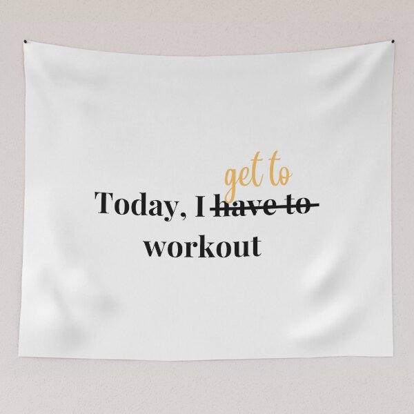 Item preview, Today, I get to workout designed and sold by Pea Fitness.
