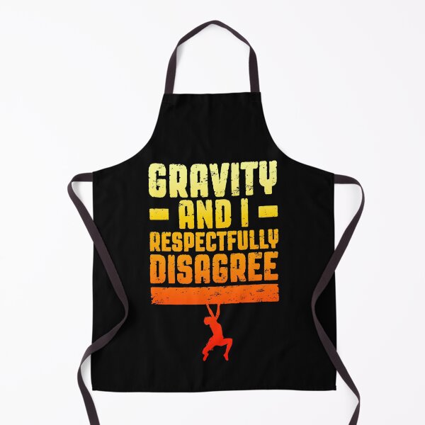Item preview, Gravity And I Respectfully Disagree Bouldering Climber Boy designed and sold by GrandeDuc.