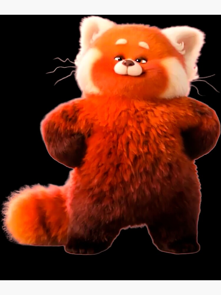 "Turning Red Panda Turning Red" Poster for Sale by Kittyoseph Redbubble