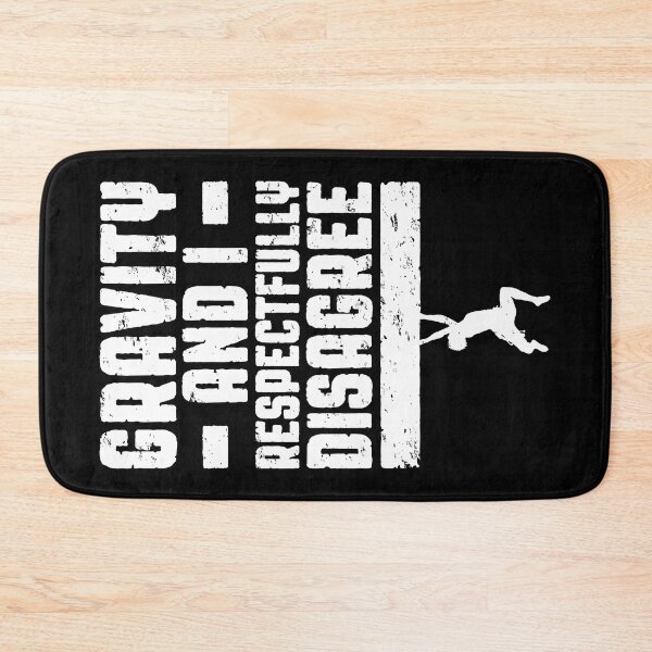 Item preview, Gravity And I Respectfully Disagree Bouldering Climber Boy designed and sold by GrandeDuc.