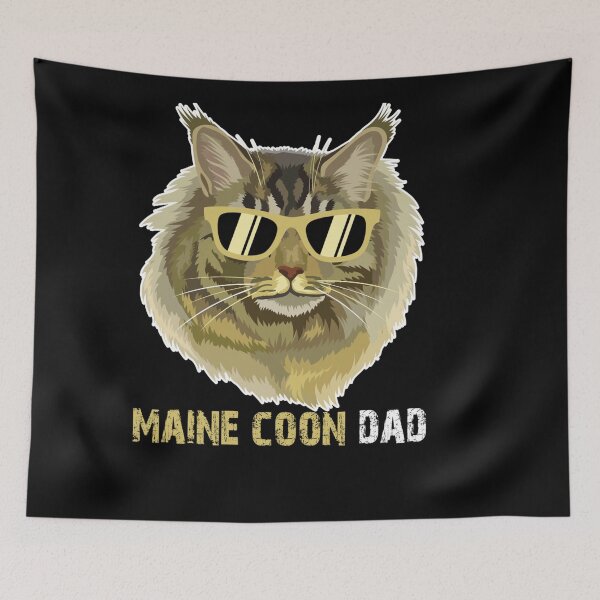 Item preview, MAINE COON DAD FOR CAT LOVERS FATHER DAY designed and sold by sobriowslen.