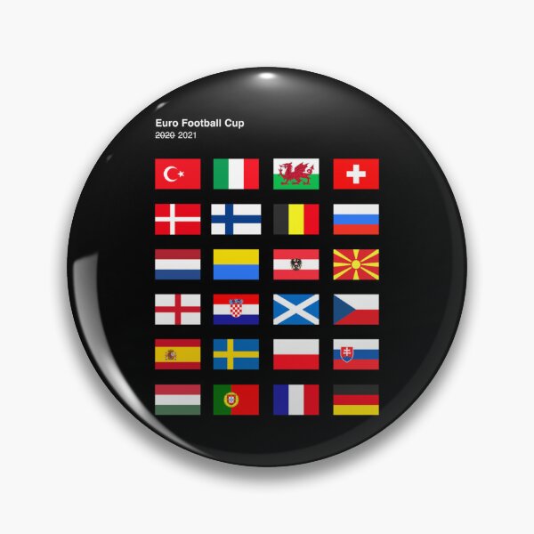 Item preview, All 24 Euro 2021 Cup Teams All The Football Teams Playing Euros This Summer 2021 Across Eur designed and sold by dianesandraon.