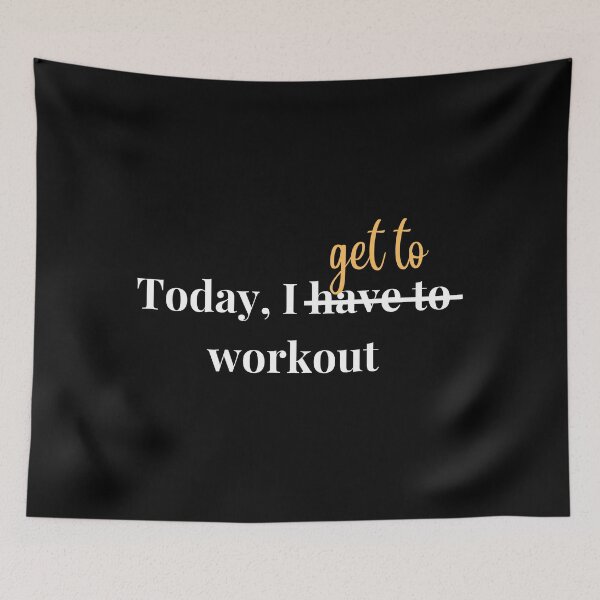 Item preview, Today, I get to workout designed and sold by Pea Fitness.