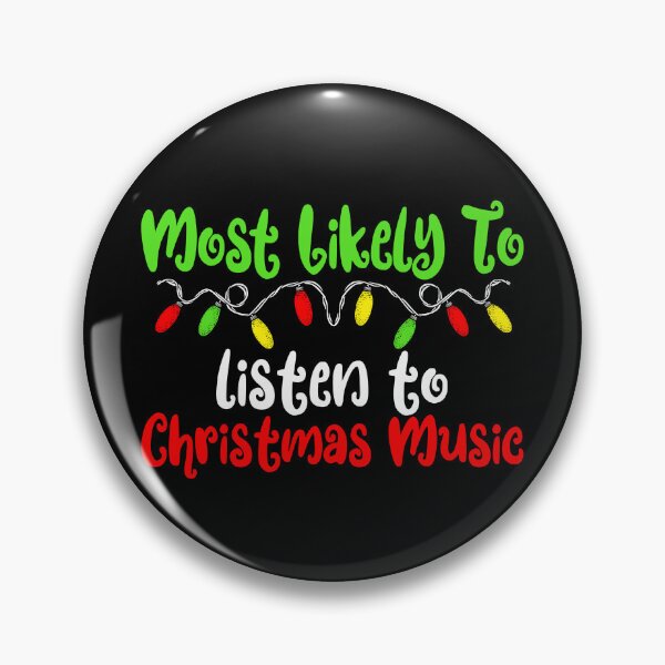 Artikelvorschau, Most Likely To Christmas Music Family Christmas Gear entworfen und verkauft von DynamicDesign.
