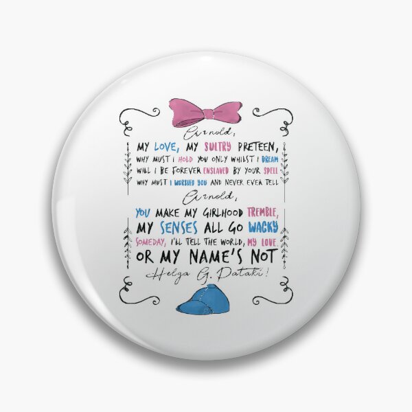 Item preview, Women Men Hey Cartoon Comedy Drama Arnold Gifts For Movie Fan designed and sold by AntwanHolder.