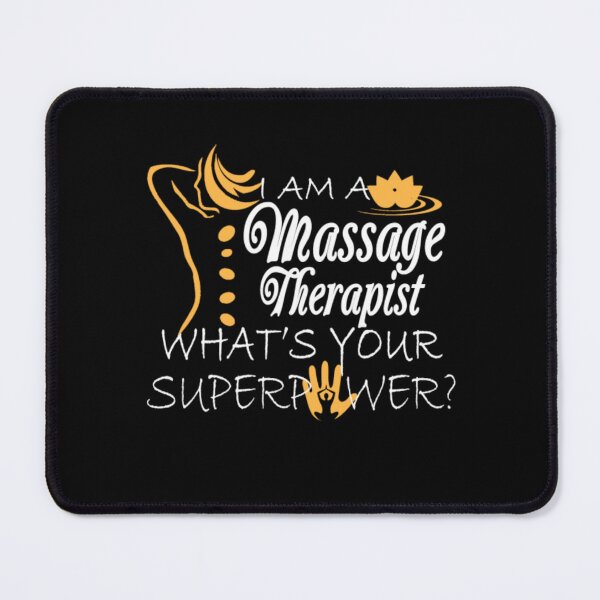 Item preview, I'M A MASSAGE THERAPIST WHATS YOUR SUPERPOWER designed and sold by aryagiri.