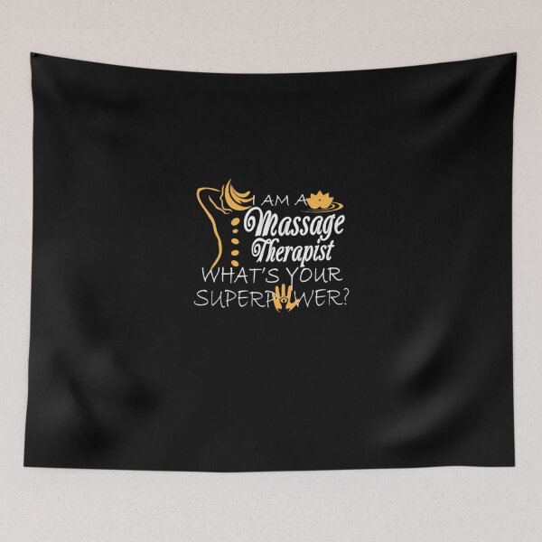 Item preview, I'M A MASSAGE THERAPIST WHATS YOUR SUPERPOWER  designed and sold by aryagiri.