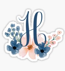 Monogram H Sticker