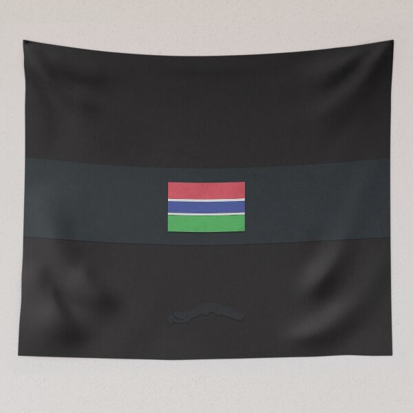 Item preview, Gambia designed and sold by FlatFlags.