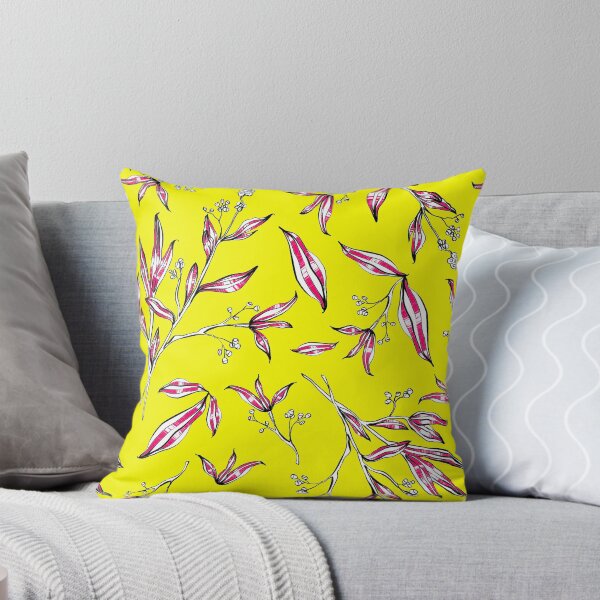 Item preview, Yellow Leafy Falls designed and sold by ZaraMartina.