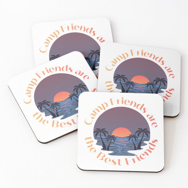 Item preview, Camp Friends are the Best Friends designed and sold by Unaiza Khalid.