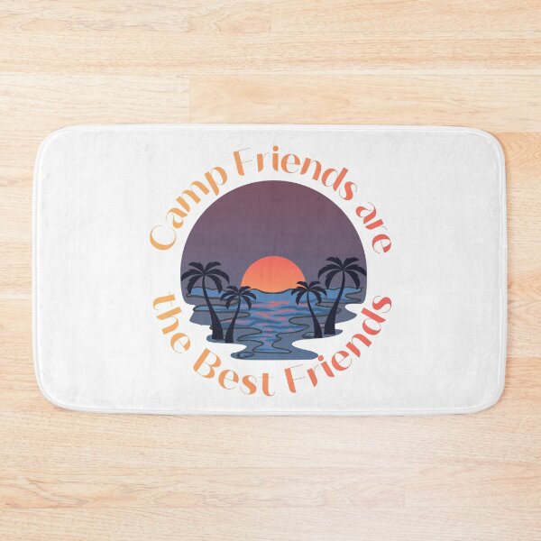 Item preview, Camp Friends are the Best Friends designed and sold by Unaiza Khalid.