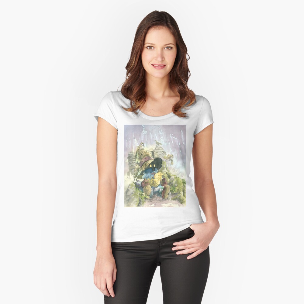 Item preview, Fitted Scoop T-Shirt designed and sold by FranGSal.