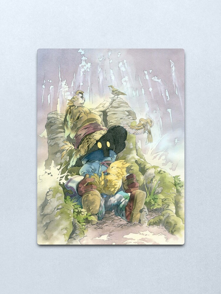 Alternate view of Vivi Rain Metal Print