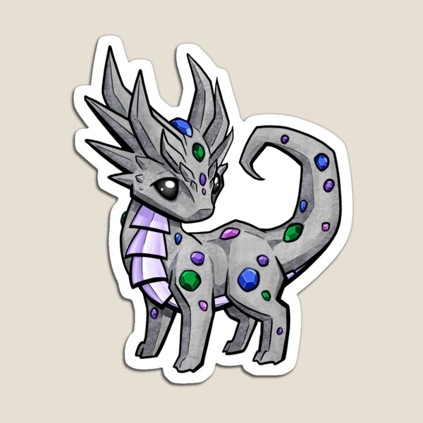 Stone Dragon Magnet