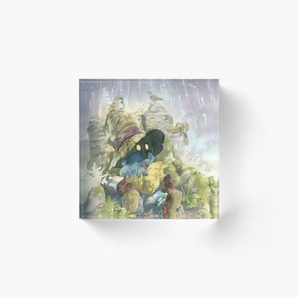 Vivi Rain Acrylic Block