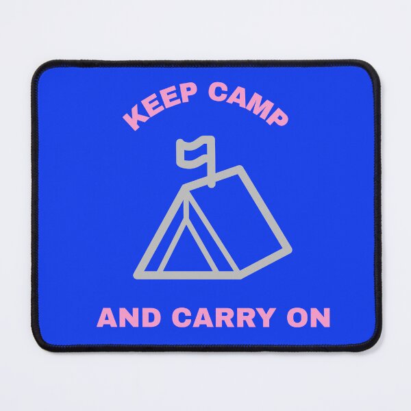 Item preview, Keep Camp And Carry On designed and sold by Moonbarker.