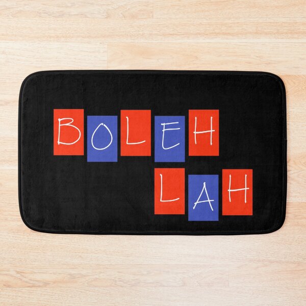 Item preview, Boleh Lah classic singlish designed and sold by UniqueDesignHub.